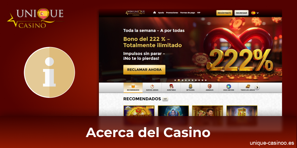 Acerca de Unique Casino en España