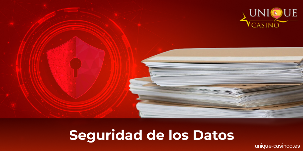 Seguridad de los datos de los jugadores en Unique Casino