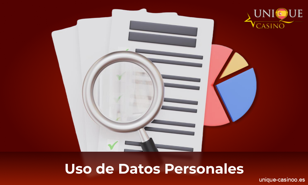 Uso de los datos de los jugadores en Unique Casino