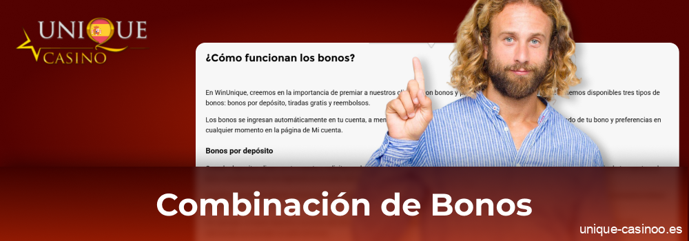 Cómo utilizar las bonificaciones en Unique Casino